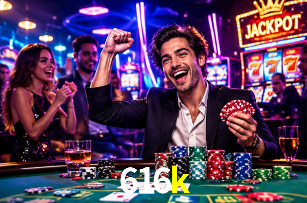 Slots com jackpots e giros grátis na 616k