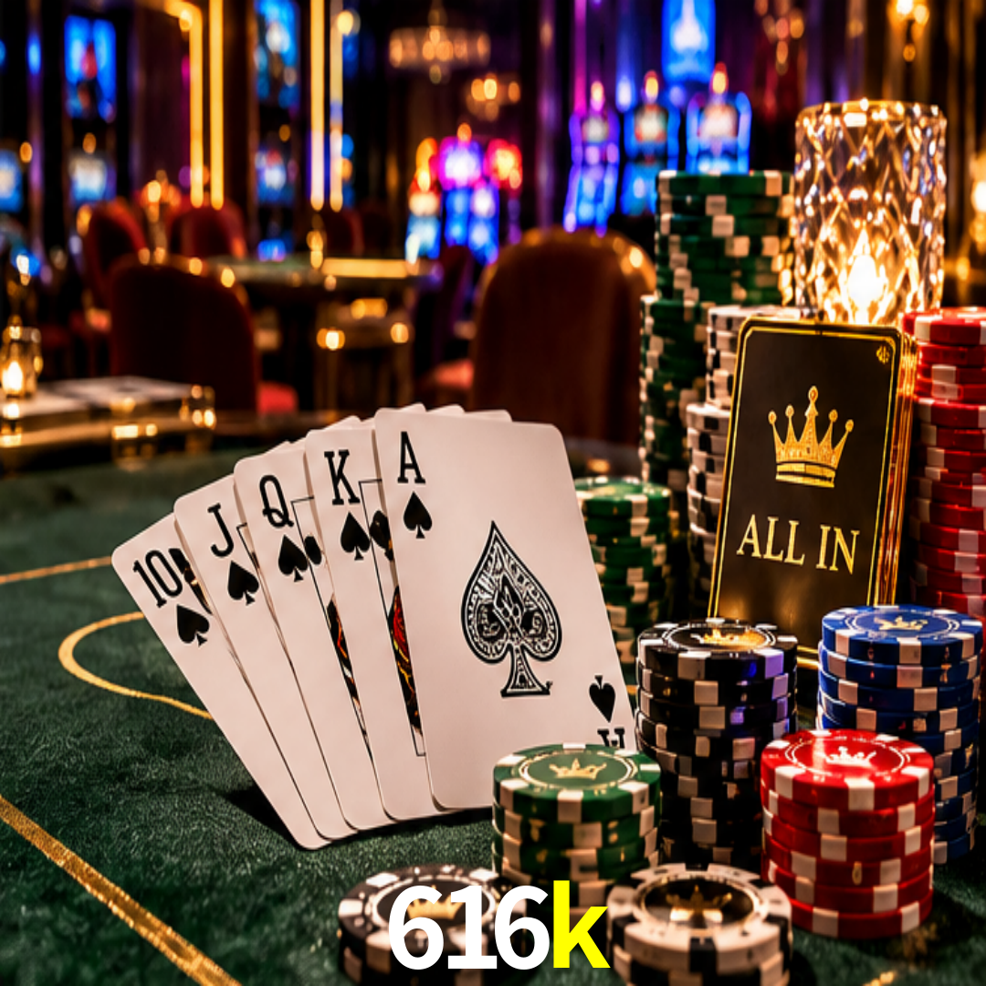 616k: Jogos de Caça-Níqueis-Altas Recompensas, Roleta-Velocidade, Blackjack-Desafios Máximos