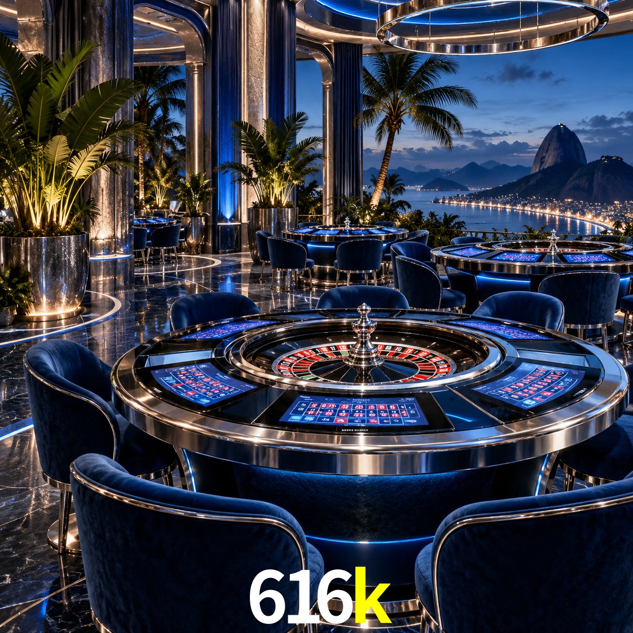 Cassino ao vivo com dealers reais na 616k