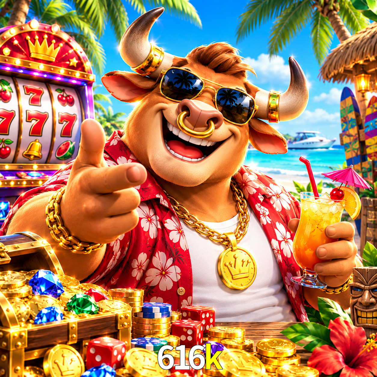 APK oficial da 616k para Android